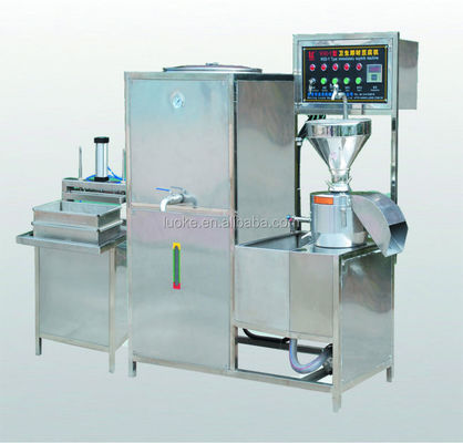 180 kg électrique en acier inoxydable / gaz commercial CE Soymilk et machine de tofu pour la cafétéria