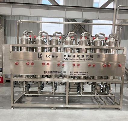 Machine automatique de chauffage et de cuisson du lait de soja pour la production de tofu