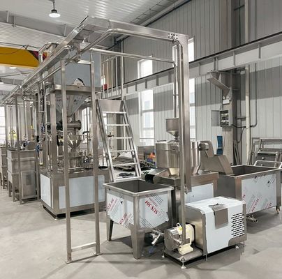 Système de broyage à grande vitesse du lait de soja pour l'efficacité de la fabrication des magasins de vêtements