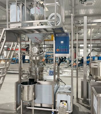 Produits alimentaires et boissons 380V Automatique en acier inoxydable Fabricant de lait de soja avec fonction de broyage