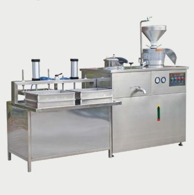 Machine automatique de fabrication de tofu à haute productivité pour les magasins de boissons alimentaires