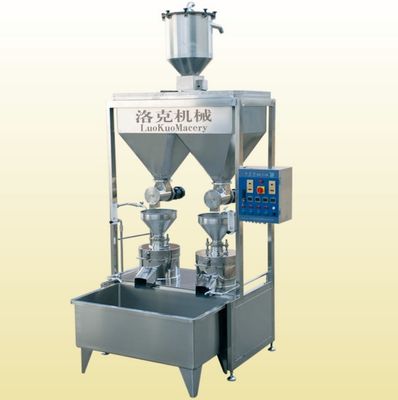 Fabricant de lait de soja en acier inoxydable de 15 kW pour le broyage et la fabrication automatiques de lait de soja