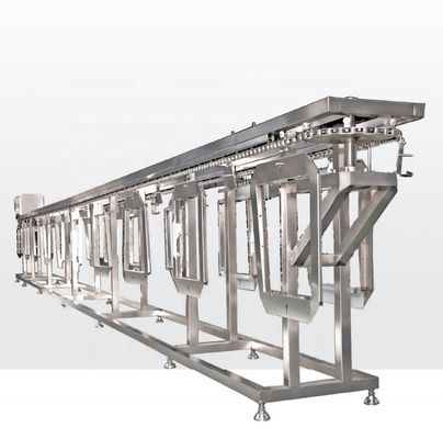 Machine de transport pour le moulage de boîtes ou de tourteaux de haricots