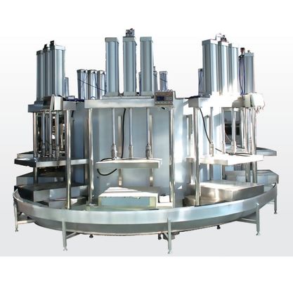 Pressure à disque pneumatique automatique à haute productivité pour machines de transformation de produits de haricots