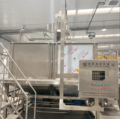 Un réservoir automatique de lait de soja pour la ligne de production industrielle de tofu