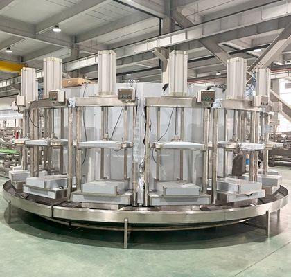 Machines de transformation de tofu durables avec une capacité de 400 kg et une presse à disques automatique