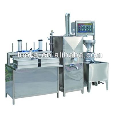 Machine polyvalente semi-automatique en acier inoxydable pour le lait de soja et le tofu pour l'industrie alimentaire