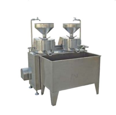 Fabricant de lait de soja en acier inoxydable à double broyage de 220 kg pour la production de lait de soja