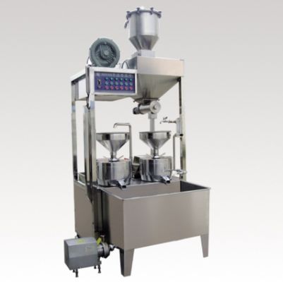 Fabricant de lait de soja en acier inoxydable à double broyage de 220 kg pour la production de lait de soja