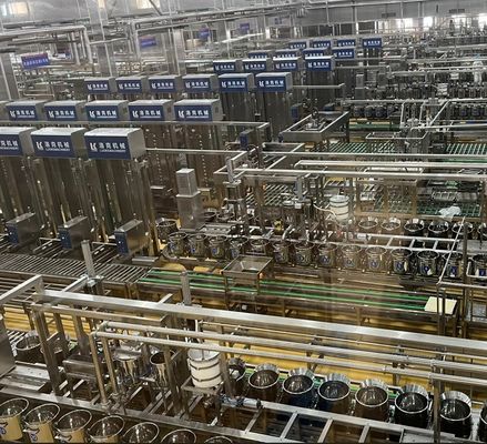 Fabricant automatique de lait de soja en acier inoxydable à grande vitesse de 150 kg pour le traitement du lait de soja
