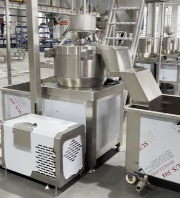 Machine de séparation horizontale de 300 kg pour la ligne de production de lait de soja