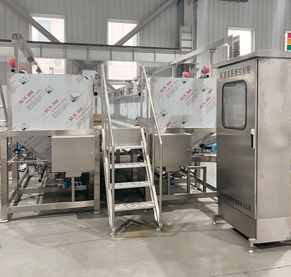 Une ligne de production de lait de soja entièrement automatique et personnalisable